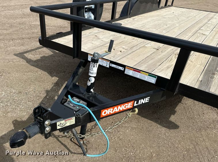 image for item ER5195 2022 Contract Manufactruing TU70 utility trailer