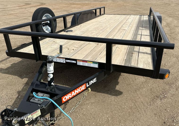 image for item ER5195 2022 Contract Manufactruing TU70 utility trailer