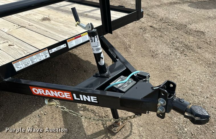 image for item ER5195 2022 Contract Manufactruing TU70 utility trailer