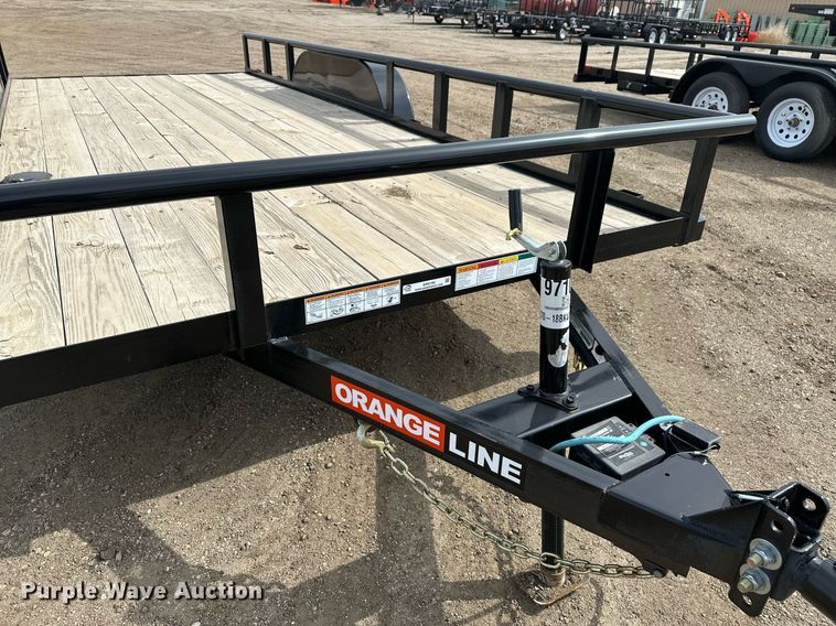 image for item ER5195 2022 Contract Manufactruing TU70 utility trailer