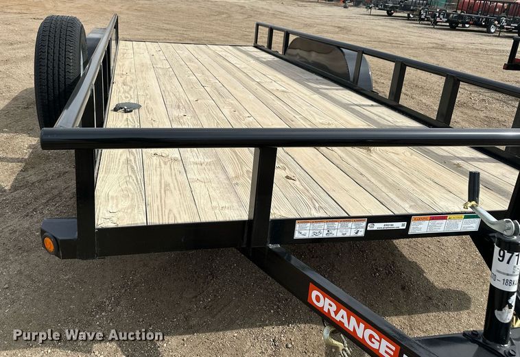 image for item ER5195 2022 Contract Manufactruing TU70 utility trailer