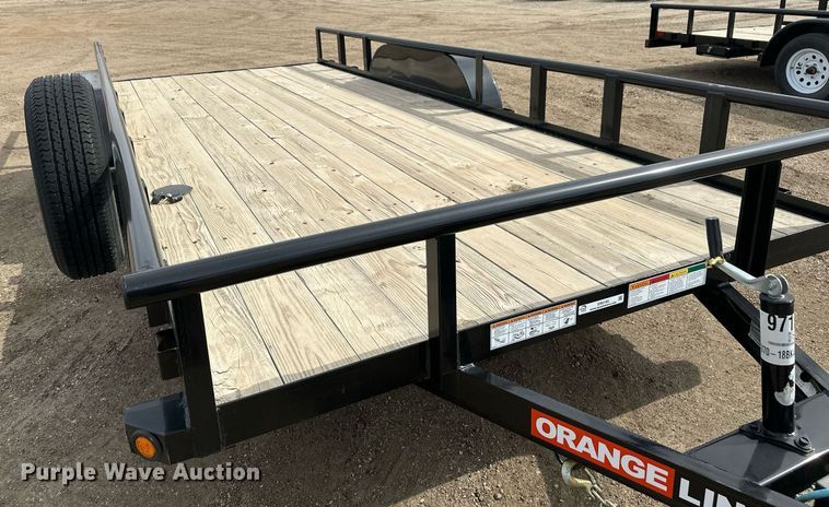 image for item ER5195 2022 Contract Manufactruing TU70 utility trailer