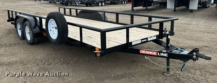 image for item ER5196 2022 Contract Manufacturing TU70 utility trailer