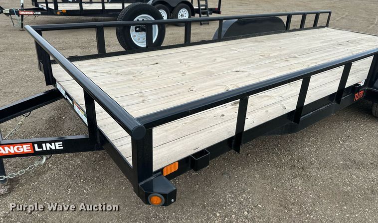 image for item ER5196 2022 Contract Manufacturing TU70 utility trailer