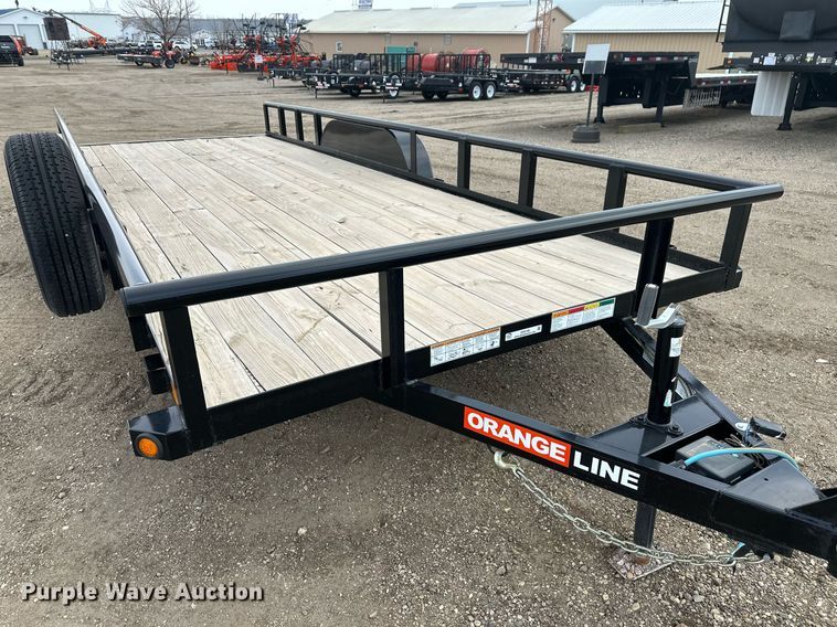 image for item ER5196 2022 Contract Manufacturing TU70 utility trailer