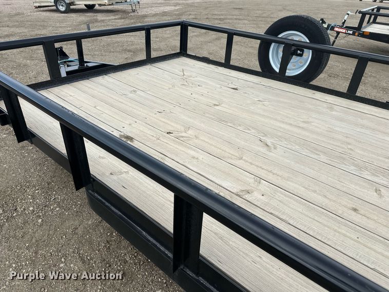 image for item ER5196 2022 Contract Manufacturing TU70 utility trailer