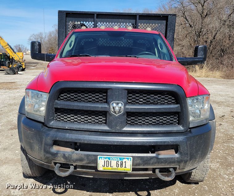 image for item NB9892 2015 Dodge Ram 5500 dump flatbed truck