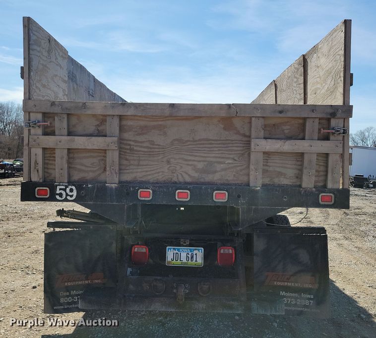 image for item NB9892 2015 Dodge Ram 5500 dump flatbed truck