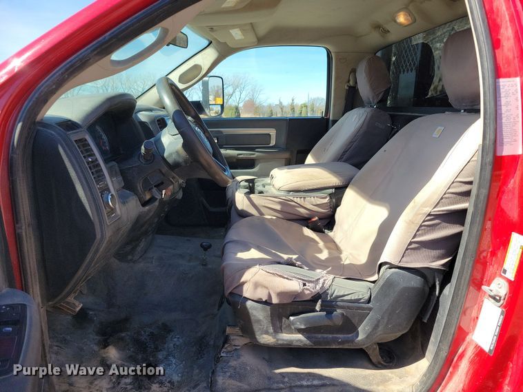 image for item NB9892 2015 Dodge Ram 5500 dump flatbed truck