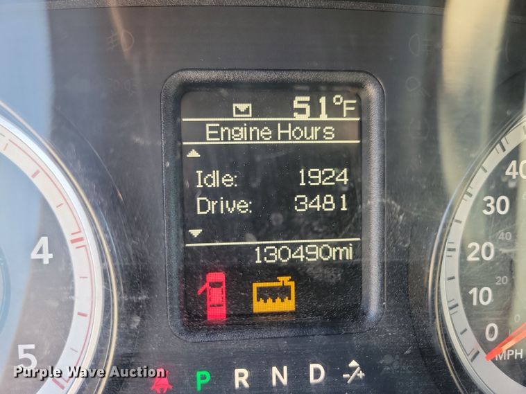 image for item NB9892 2015 Dodge Ram 5500 dump flatbed truck