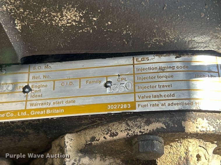 image for item ND9396 1987 Ford L9000 dump truck