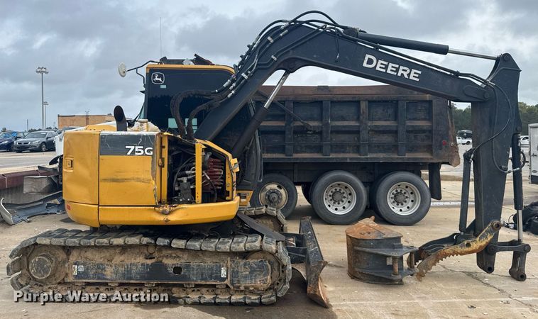 image for item YA0438 2019 John Deere 75G excavator