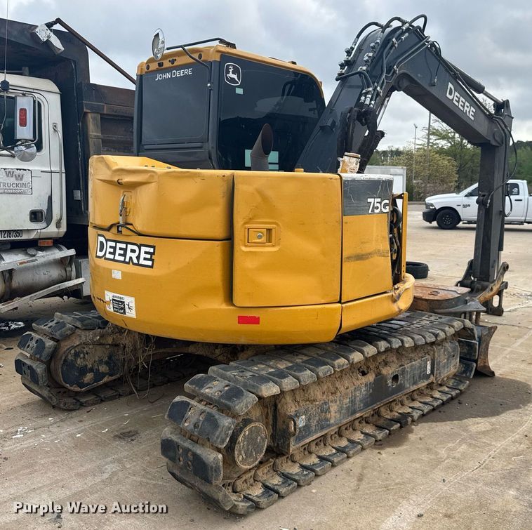 image for item YA0438 2019 John Deere 75G excavator