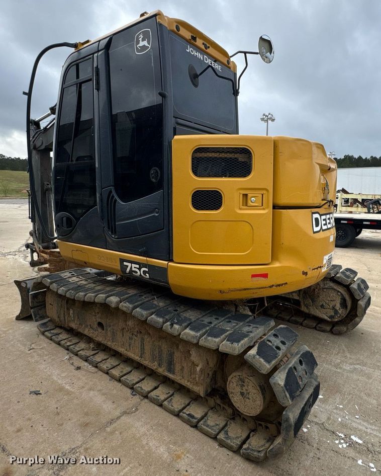 image for item YA0438 2019 John Deere 75G excavator