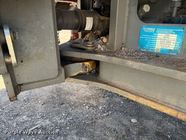 image for item YA0448 2020 Terex TA300 articulated haul truck