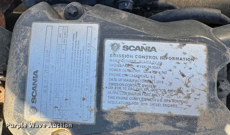 image for item YA0448 2020 Terex TA300 articulated haul truck