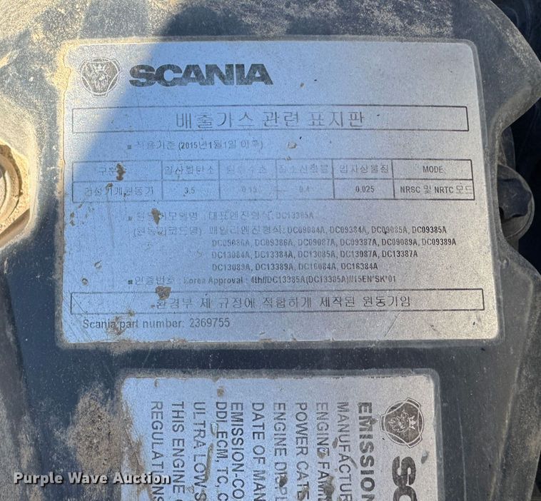 image for item YA0448 2020 Terex TA300 articulated haul truck