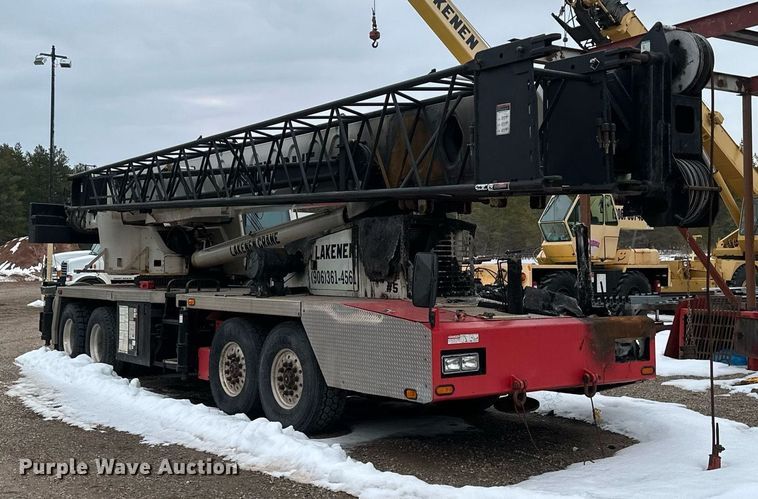 image for item YA0449 1996 Link Belt HTC8670 crane