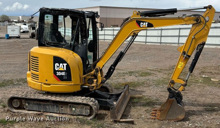 image for item YA0450 2016 Caterpillar 304E2 CR mini excavator