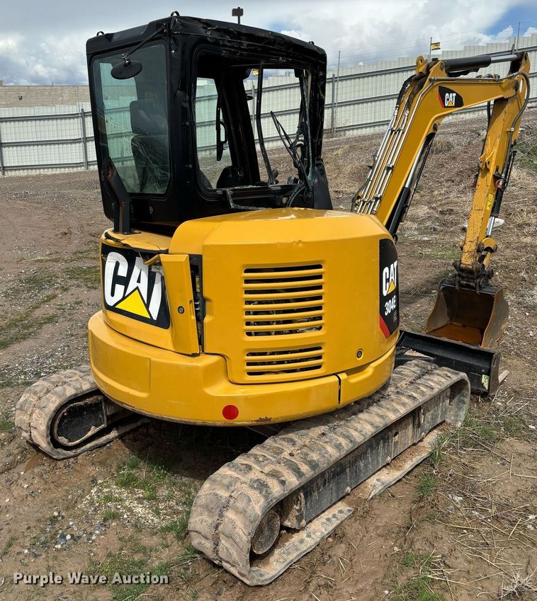 image for item YA0450 2016 Caterpillar 304E2 CR mini excavator