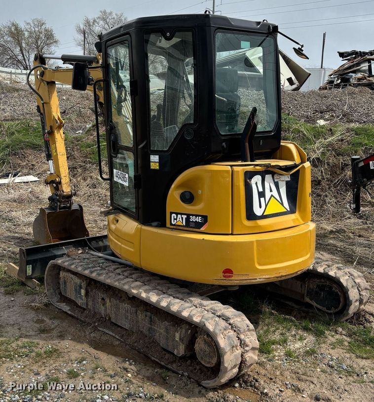 image for item YA0450 2016 Caterpillar 304E2 CR mini excavator