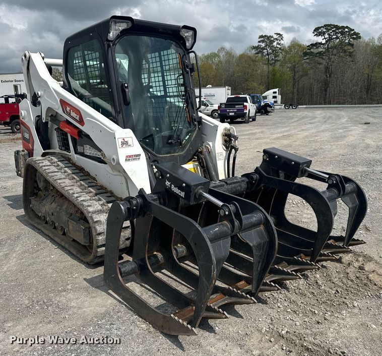 image for item YA0457 2022 Bobcat T595 tracked skid steer loader