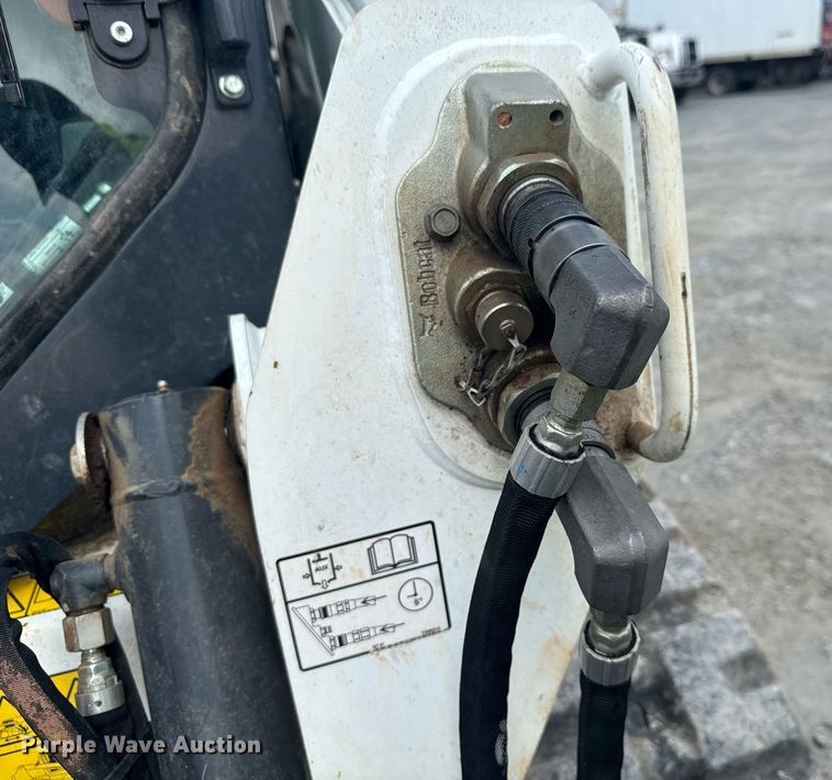 image for item YA0457 2022 Bobcat T595 tracked skid steer loader