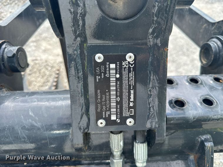 image for item YA0457 2022 Bobcat T595 tracked skid steer loader