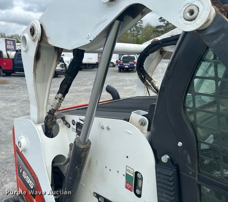 image for item YA0457 2022 Bobcat T595 tracked skid steer loader