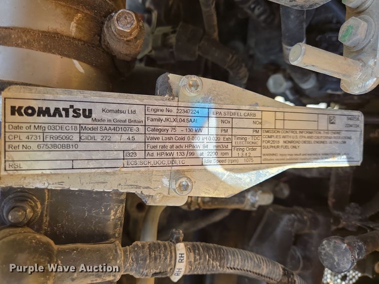 image for item YA0461 2019 Komatsu D51PX-24 dozer