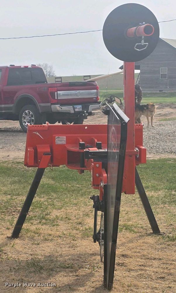 image for item ZA0588 Silt Fence Plow RPPSFP-36 skid steer silt fence plow