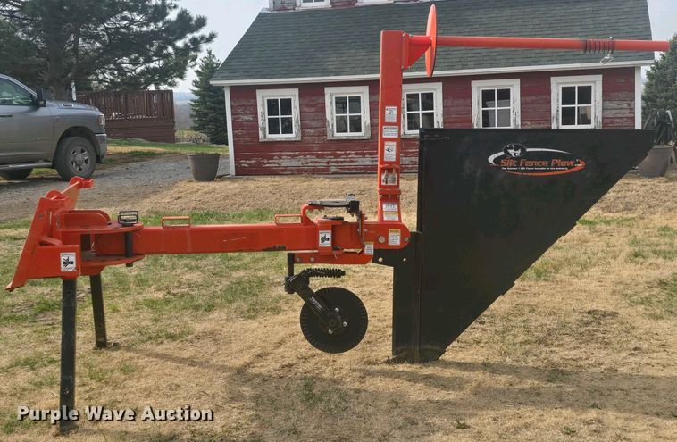 image for item ZA0588 Silt Fence Plow RPPSFP-36 skid steer silt fence plow