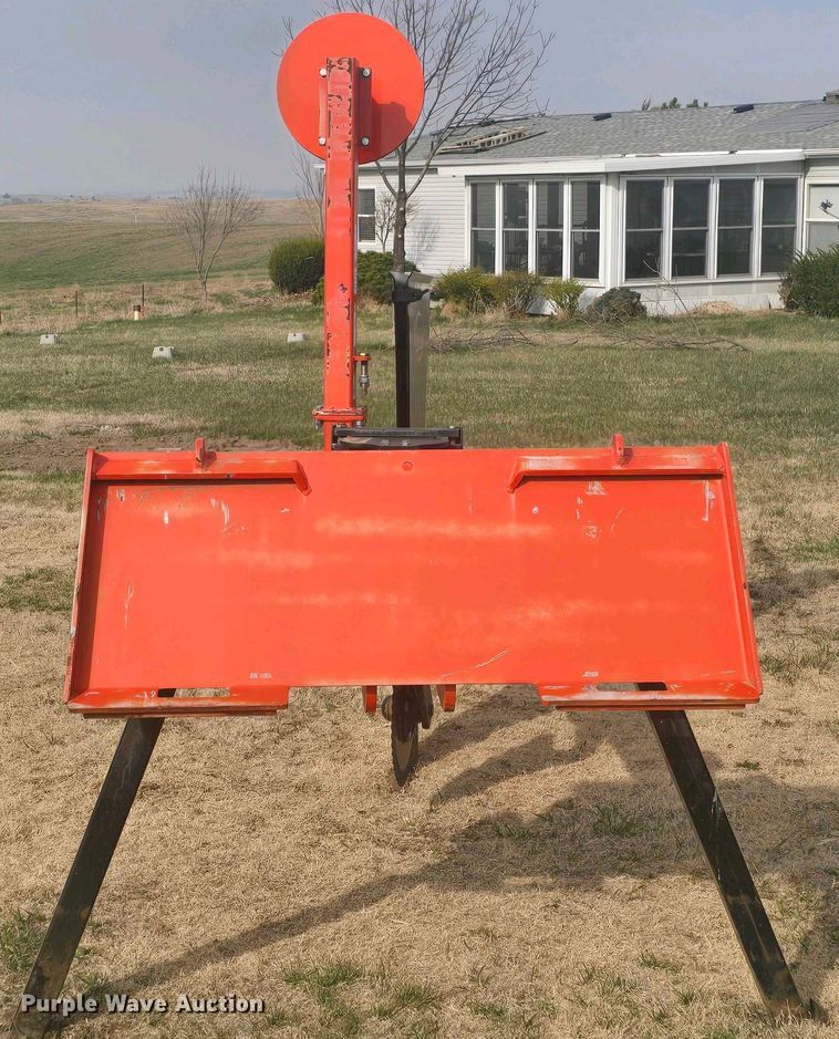 image for item ZA0588 Silt Fence Plow RPPSFP-36 skid steer silt fence plow