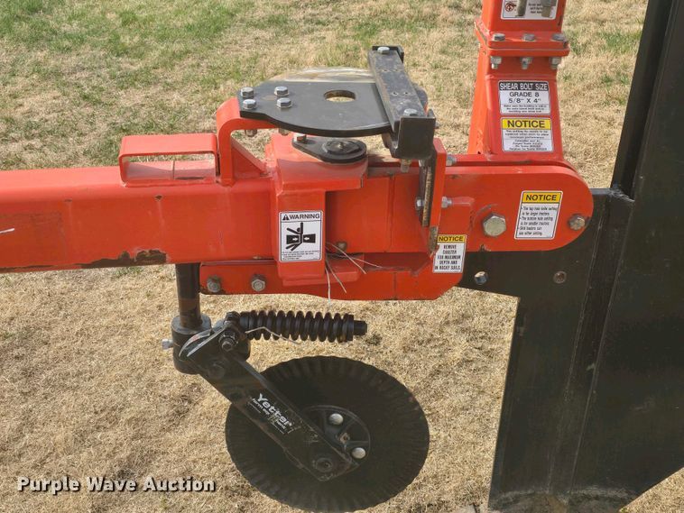 image for item ZA0588 Silt Fence Plow RPPSFP-36 skid steer silt fence plow