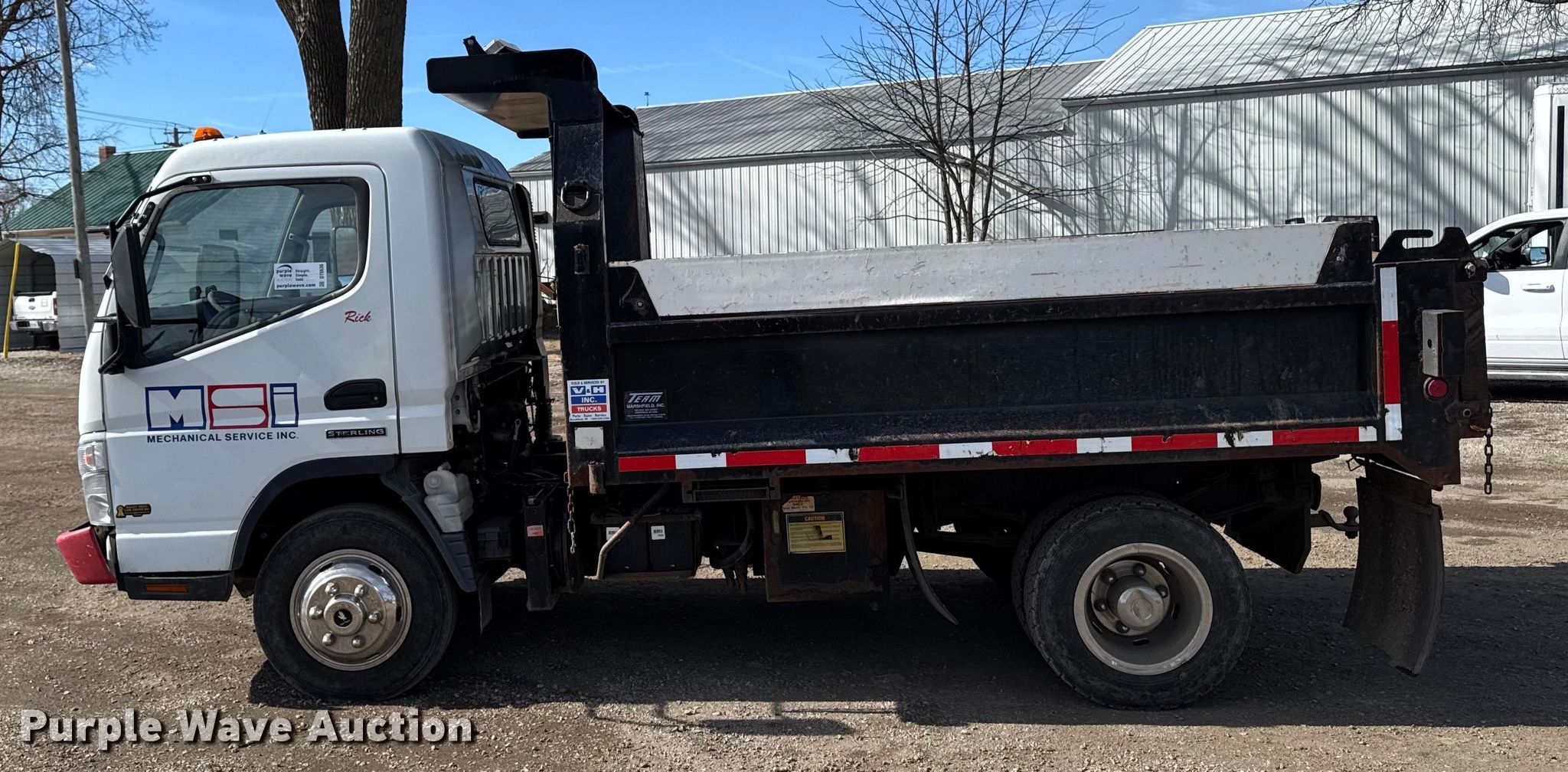 2007 Sterling Mitsubishi Fuso dump truck in Galesburg, IL