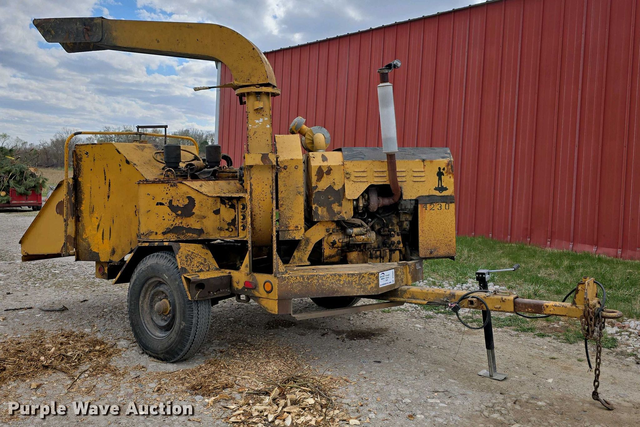 1997 Vermeer 1250BC Auto Feed II wood chipper in Yutan, NE | Item