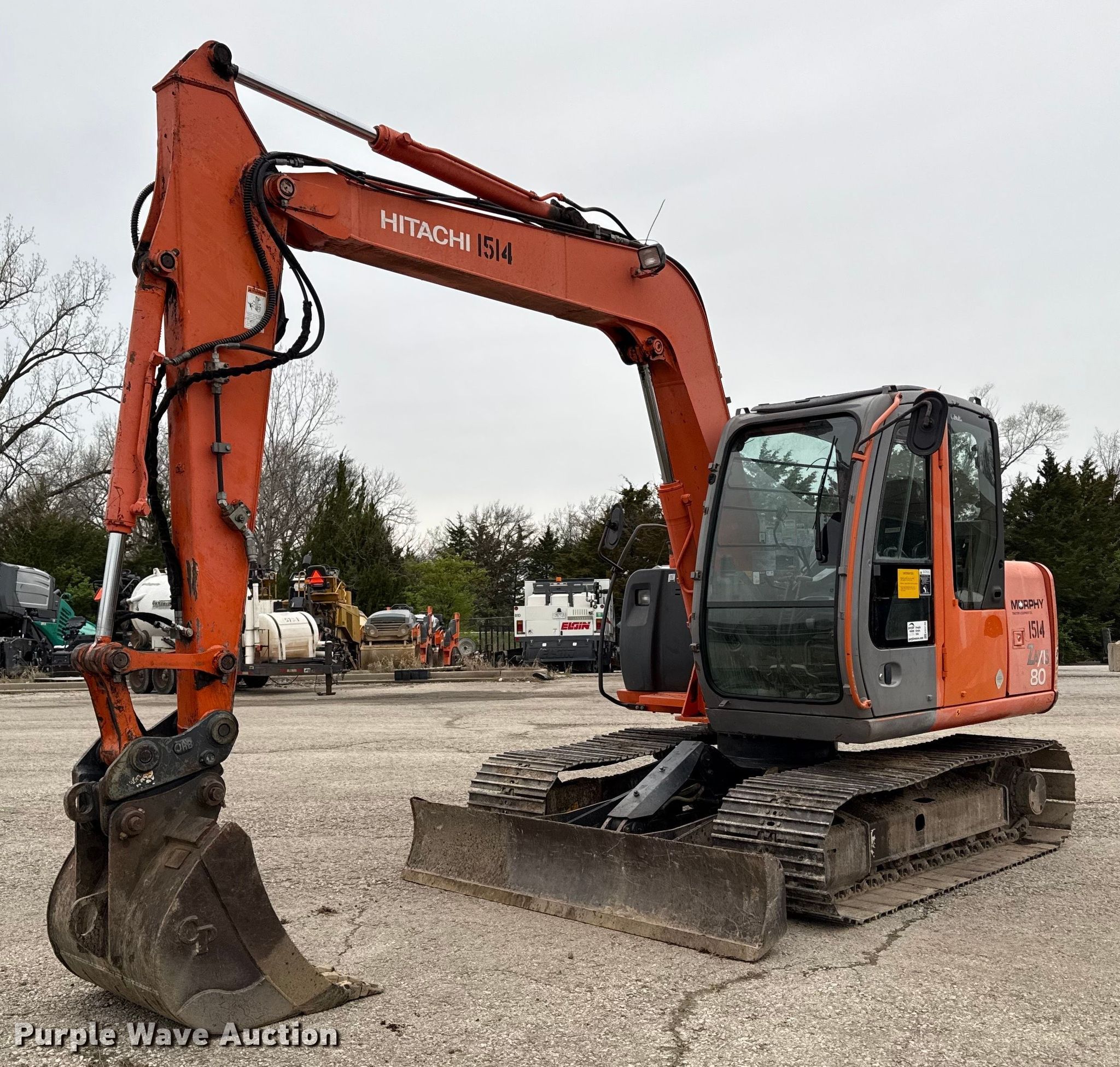 2006 Hitachi Zaxis 80 excavator in Shawnee, KS | Item ED4199