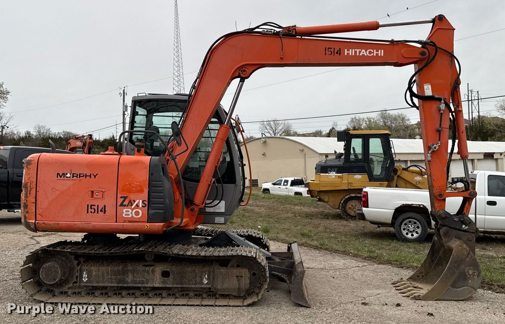 Ｈ 2006 Hitachi Zaxis 80 excavator in Shawnee, KS | Item ED4199