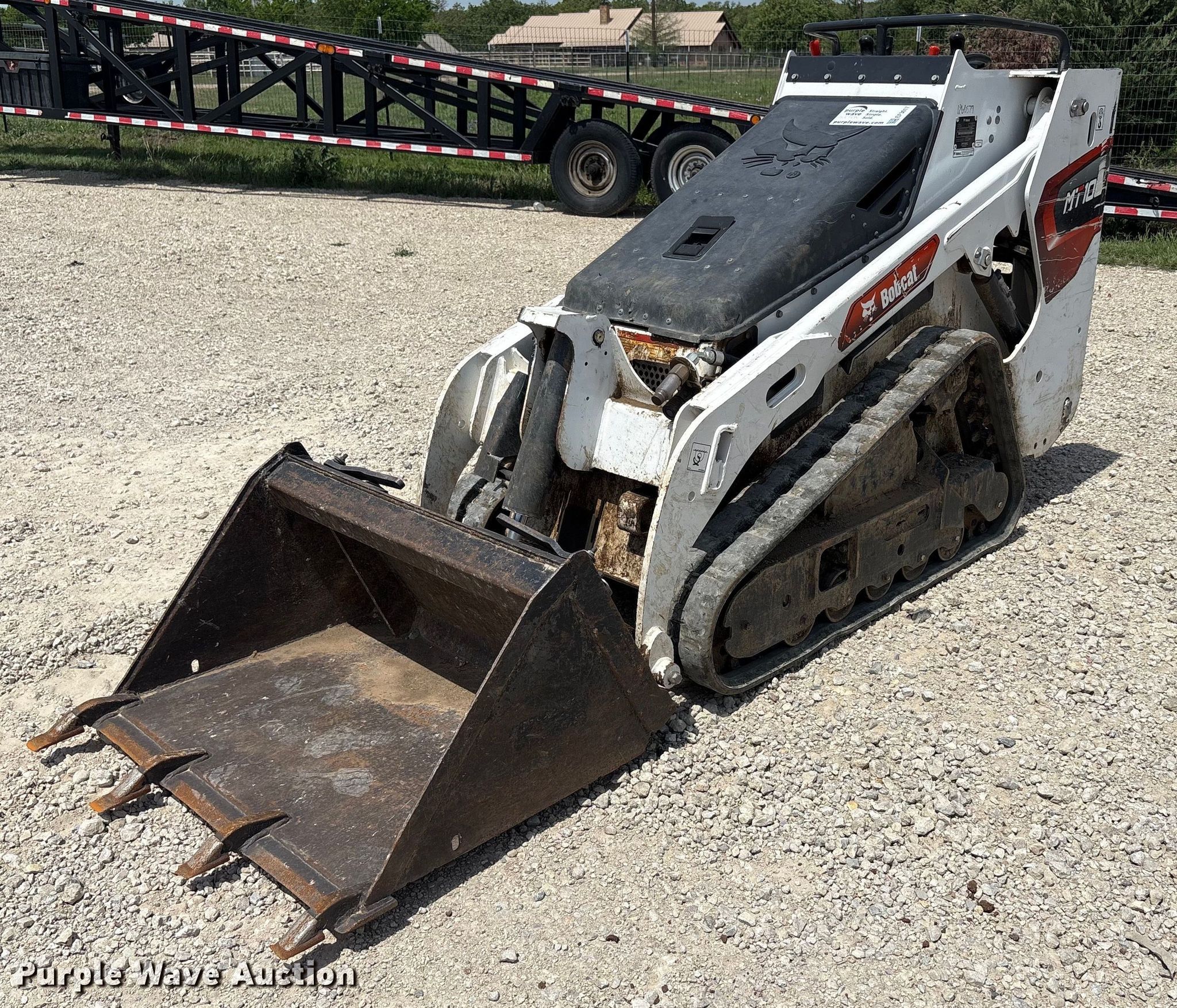 2021 Bobcat MT100 compact utility loader in Argyle, TX
