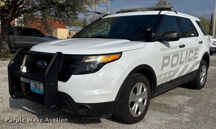 image for item DH9918 2015 Ford Explorer Police Interceptor SUV