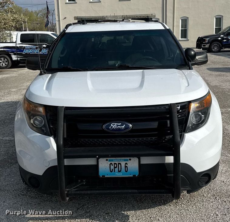 image for item DH9918 2015 Ford Explorer Police Interceptor SUV