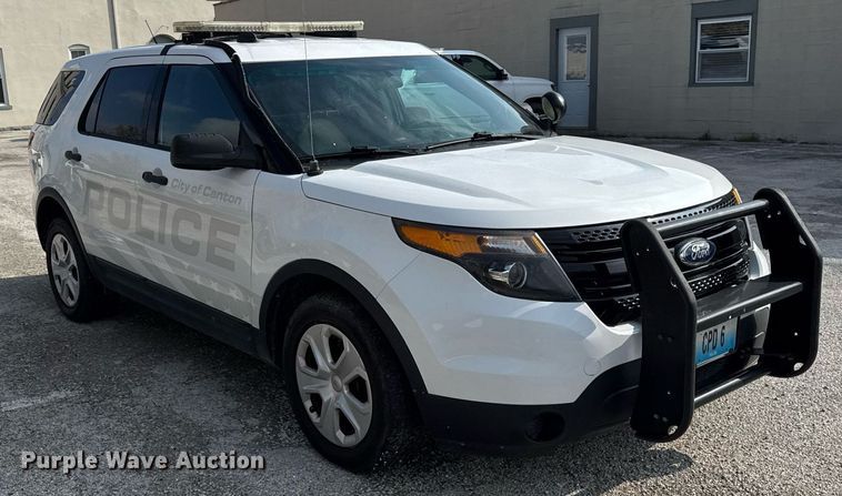 image for item DH9918 2015 Ford Explorer Police Interceptor SUV