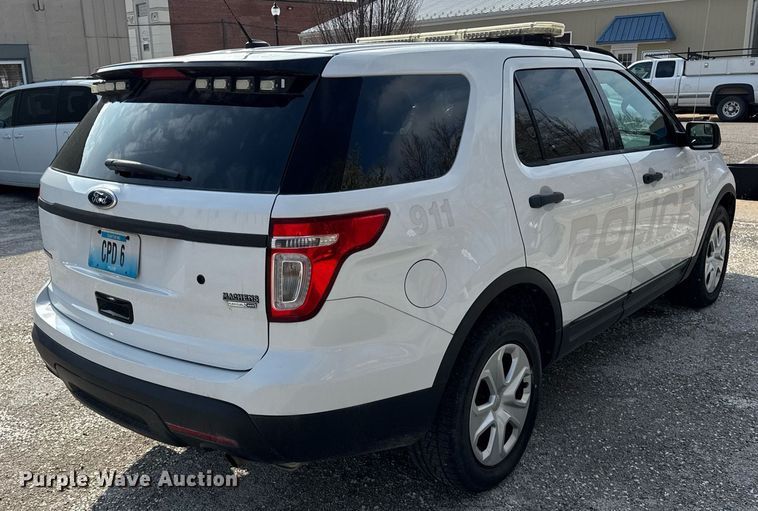 image for item DH9918 2015 Ford Explorer Police Interceptor SUV