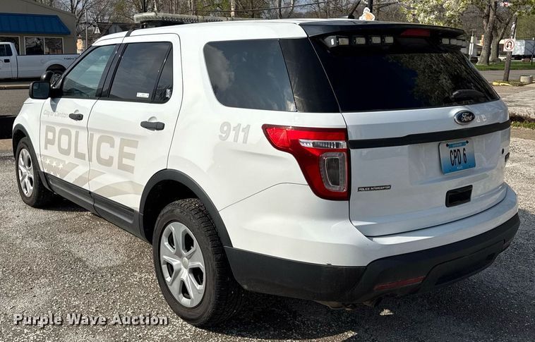 image for item DH9918 2015 Ford Explorer Police Interceptor SUV