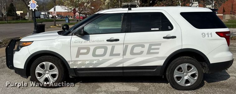 image for item DH9918 2015 Ford Explorer Police Interceptor SUV