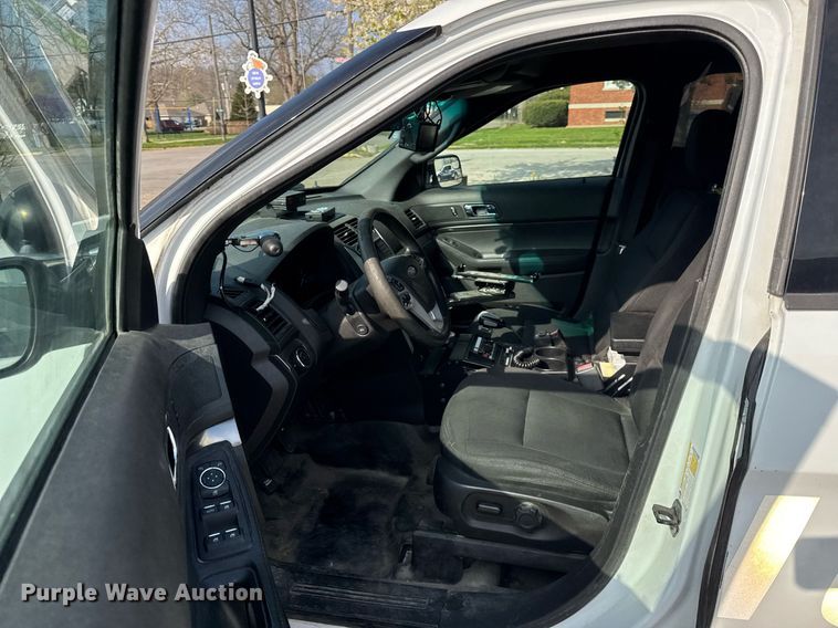 image for item DH9918 2015 Ford Explorer Police Interceptor SUV