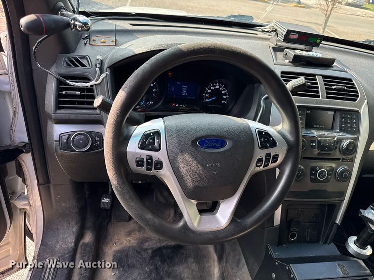 image for item DH9918 2015 Ford Explorer Police Interceptor SUV