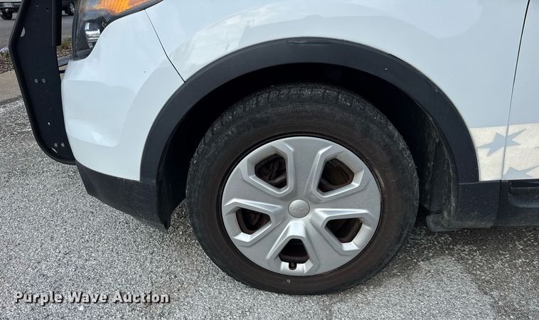 image for item DH9918 2015 Ford Explorer Police Interceptor SUV
