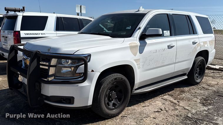 image for item DJ0915 2015 Chevrolet Tahoe Police SUV