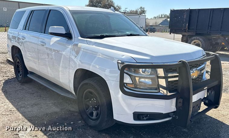 image for item DJ0915 2015 Chevrolet Tahoe Police SUV
